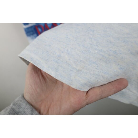 Vintage 90s Streetwear Mens Large All Over Print Alaska Cruise Ship T-Shirt USA - Picture 9 of 16